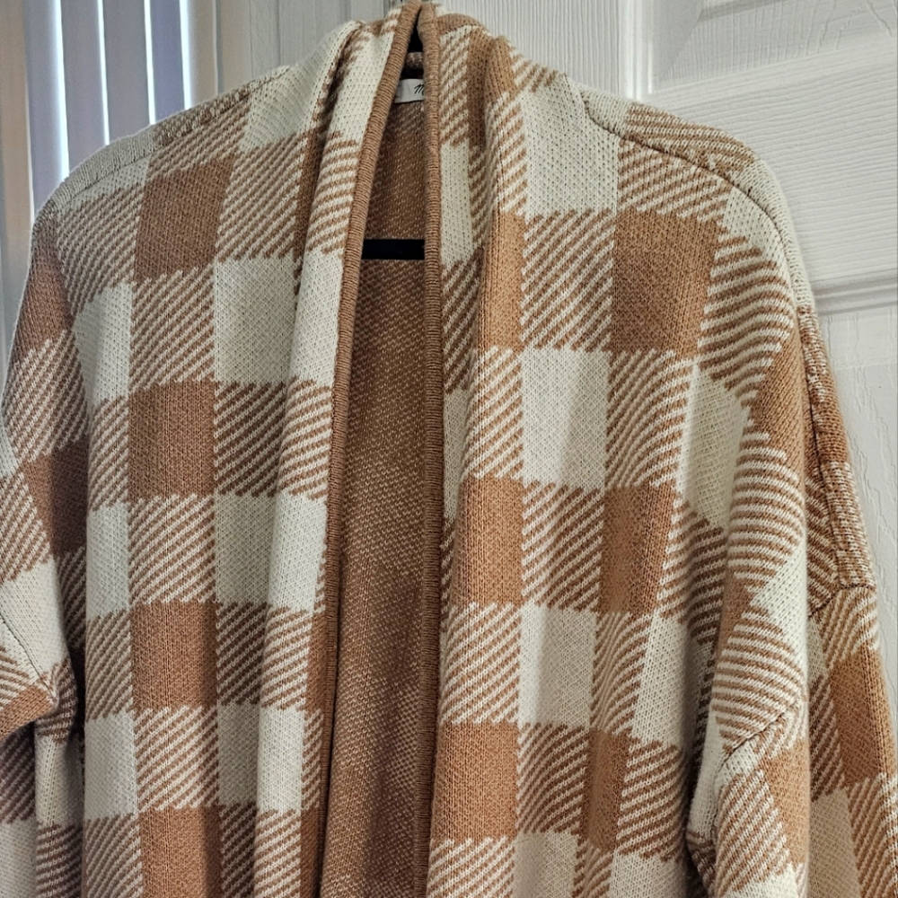 XL madewell buffalo plaid sweater - Picture 1 of 5